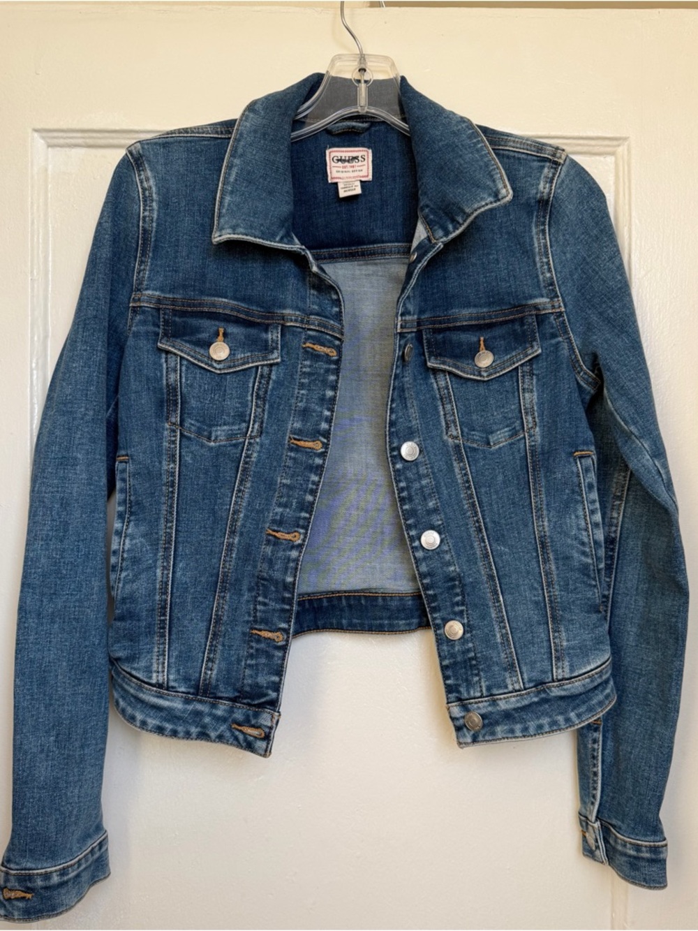 Guess Blue Denim Trucker Jacket